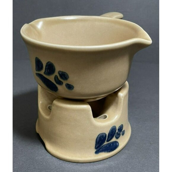 Pfaltzgraff Other - Pfaltzgraff  Folk Art Butter Warmer Sauce Potpourri Simmerer  Wax Melt Pot
